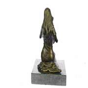 Breast Feeding Mother Baby Nursing Infant Bronze Statue