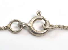 Sterling Silver CZ Cross Pendant & Chain