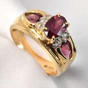 Pleasing Garnet Ring