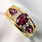 Pleasing Garnet Ring
