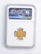 MS62 1857 $2.50 Liberty Head Gold Quarter Eagle - Graded NGC