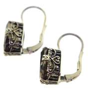Sterling Silver Smokey Quartz Earrings