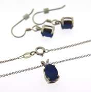 Vintage Seed Pearl Moon and Star Necklace