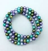 Bracelet Trio with Fancy Clutch