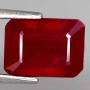 Eye catching 2.38ct rich blood red Ruby