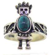 Vintage Sterling Turquoise Ring