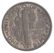 1921 Mercury Dime