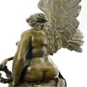 Becquerel Nude Angel Bronze Sculpture