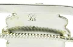 Running Bear Navajo Sterling Turquoise Cuff Bracelet