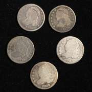 5 Bust Dimes