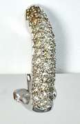Lovely J Hoop Diamond Earrings
