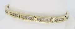 3.00 Carat Channel Set Diamond Bracelet