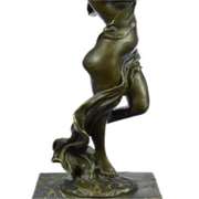 Nude Dancer Bronze Figure