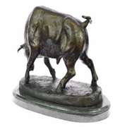 Stock Market Bull Bronze Sculpture