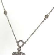Charming Blue Sapphire & Diamond Necklace