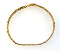 Fancy 18kt yellow gold mariner link bracelet