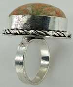 Silver and Natural Stone