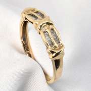 Channel Seet Baguette Diamond Ring