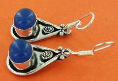 Silver and Natural Stone