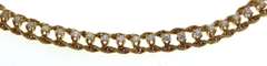 Vintage Yellow Gold Individual Prong Set Diamond Bracelet