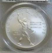 2006-P Sil Unc Franklin Sci PCGS MS-69