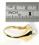 Nicely Designed Pearl & Diamond Ring