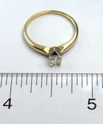 14KT 0.25CT Diamond Solitaire Ring