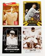 4 Babe Ruth Baseball Cards