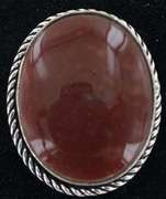 Silver and Natural Stone