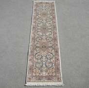 Handmade Wool/Silk Azerbaijani 2.6x10.0