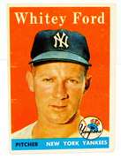 1958 Whitey Ford Topps #320 Baseball Card