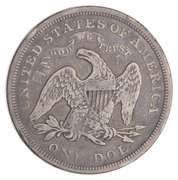 1871 Seated Liberty Dollar