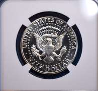 1964 Accent Hair 50c PF65 NGC