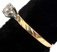 14KT Diamond Enhancement Ring