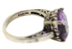 Sterling Silver Amethyst Ring