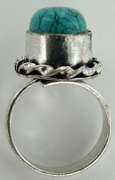Silver and Natural Stone