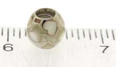 Vintage Seed Pearl Moon and Star Necklace