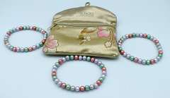 Trio of Bracelets and Fancy Clutch