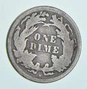 1864-S Seated Liberty Dime