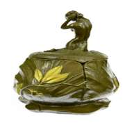 Jewelry Box Bronze Figurine