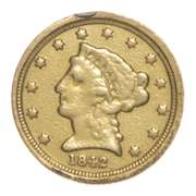 1842-C $2.50 Liberty Head Gold Quarter Eagle - Jewelry Grade