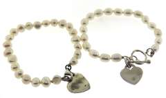 Vintage Seed Pearl Moon and Star Necklace