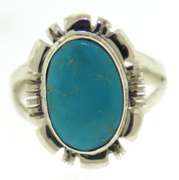 Set of Southwest style Turquoise Ring & Cuff Bracelet
