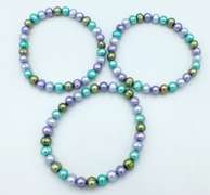 Bracelet Trio with Fancy Clutch