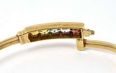 Colorful Stone Flex Bangle