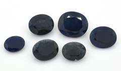 Glittering set of 25.32CTW Mixed Loose Sapphires