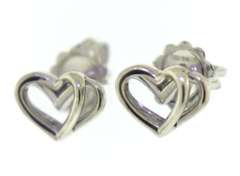 Vera Wang Kindered Heart Stud Earrings