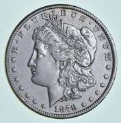 1879-CC Morgan Silver Dollar