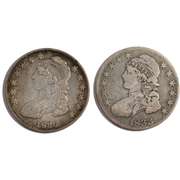 1833 1836 Bust Halves