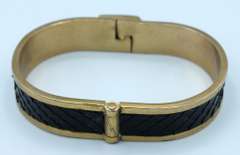 Braided Hinged Bangle